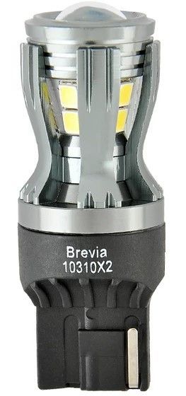 LED автолампа Brevia PowerPro 12/24V W21W 14x2835SMD 350Lm 6000K CANbus Огігінал 2 шт (10310X2) 10310X2 фото