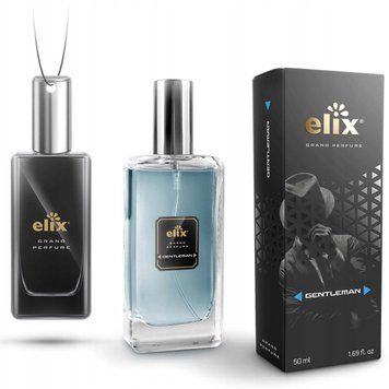 Ароматизатор повітря спрей Elix Gentleman + Картонний саше 50 мл 63512 фото