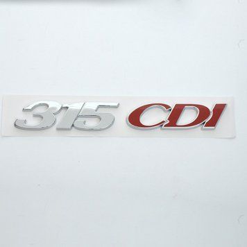 Емблема напис 315 CDI скотч 215 x 28 мм 2007-2013 (wiwo 906 817 1014) 55697 фото