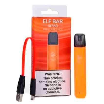 Багаторазова POD-система Elf Bar RF350 Starter Kit 350 mAh Жовтий 66171 фото
