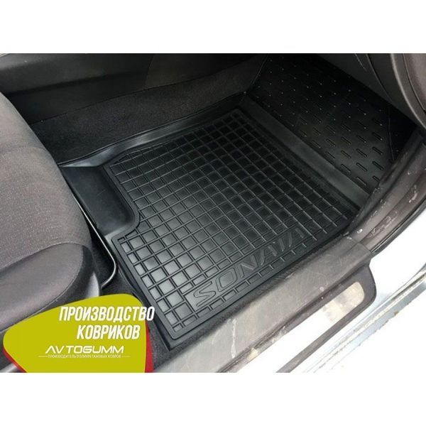 Автомобільні килимки в салон Hyundai Sonata NF/6 2005-2010 (Avto-Gumm) 29252 фото