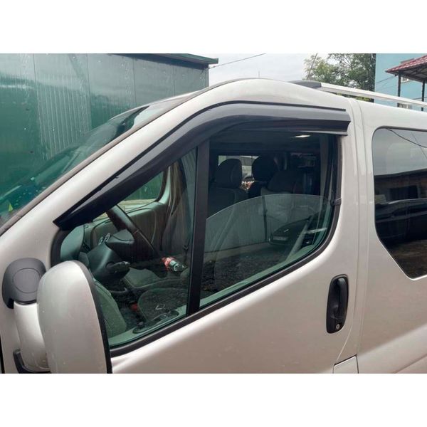 Дефлекторы окон ветровики Opel Vivaro 2003-2015 скотч SunPlex (SP-S-61-6) 65791 фото