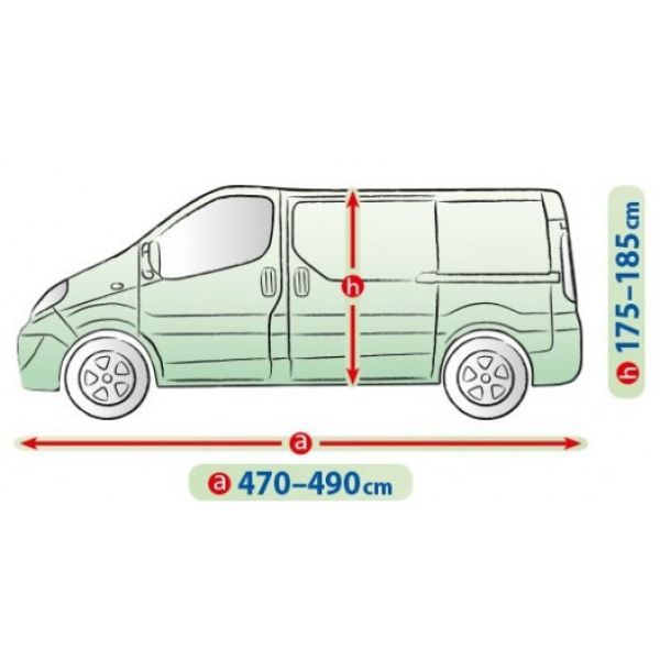 Тент автомобильный для Минивэна Kegel-Blazusiak L 470-490 см Mobile Garage Van (5-4153-248-3020) 61056 фото