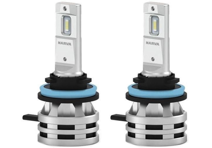 LED лампи автомобільні Narva H11 радіатор кулер 8000Lm 24W / 6500K / IP67 / 8-48V 2 шт (180483000) 57054 фото