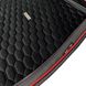 Накидки для передних сидений Алькантара Palermo Premium Черные Красный кант 2 шт 9900 фото 7
