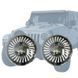 Фара LED ВАЗ 2101 2121 ГАЗ УАЗ иномарки мото 7 дюймов 60W 175х175х80 мм ближний и дальний свет 1 шт 89647 фото 3