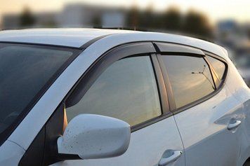 Дефлектори вікон вітровики для Hyundai ix35 2010- H22010 фото