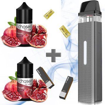 Набір Рідин Chaser Самозаміс Balance ULTRA 60 мл Vaporesso Xros mini (Гранат) Арарат 94982 фото