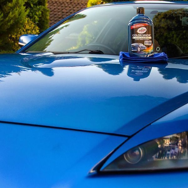 Темно Синий полироль с тефлоном для кузова Turtle Wax Color Magic PTFE 500 мл (53238) 53143 фото