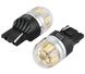 LED автолампа Brevia Spower 12/24V T20 W21W 15x2835SMD 330Lm 6000K CANbus Оригинал 2 шт (10210X2) 10210X2 фото 4