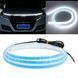 Подсветка Капота Гибкая 12V LED Динамическая Белая 150 см (Боковое свечение) 68636 фото 3