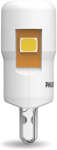 Світлодіод 12V Т10 Philips LED White Ultinon Pro6000 12В W5W (11961CU60X2) 2 шт 59993 фото