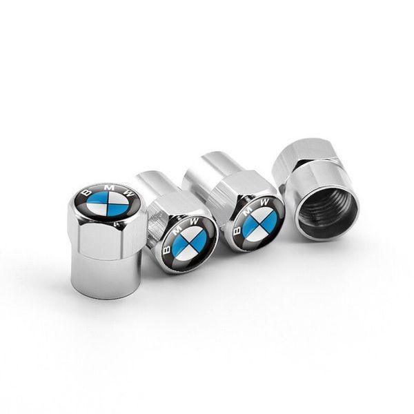 Колпак вентиля колеса BMW БМВ 12х9 мм Тюнинг Серые 4 шт 89037 фото
