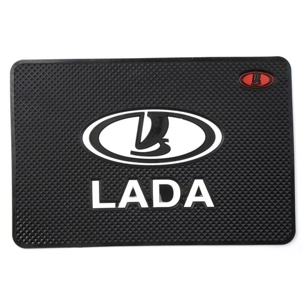 Антиковзний килимок торпеди з логотипом Lada 40464 фото