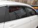 Дефлектори вікон вітровики Kia Sportage 2010-4дв Хром молдинг K23-M фото 3