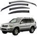 Дефлектори вікон для Toyota Prado 120 2002-2010 на скотчі (Acrylic) AMT21803 95024 фото