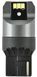 LED автолампа Brevia Power 12/24V T20 W21W 6x3020SMD 330Lm 6000K CANbus W3x16d 2 шт (10110X2) 10110X2 фото 3