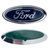 Емблема для Ford 90х38 мм Конус (17603) 89699 фото