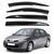 Дефлектори вікон вітровики Renault Megane II 2003-2008 Седан скотч SunPlex (SP-S-07) 63285 фото