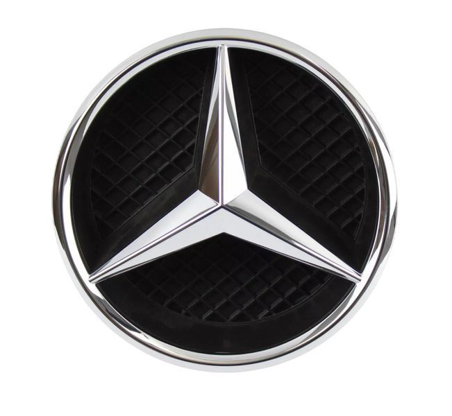 Емблема решітки Mercedes-Benz W205 хром 185 мм (пластик) OEM A0008880060 94738 фото