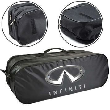 Сумка органайзер техпомощи Infiniti 53х19х13 см 2 отделения Черная S4C_Infiniti_2 фото