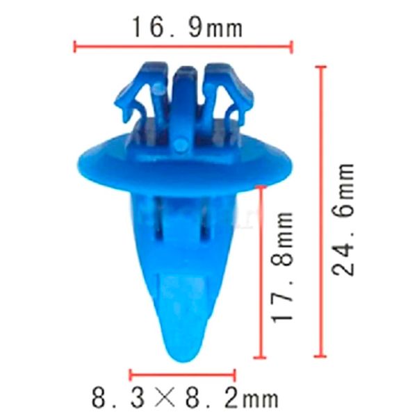 Кліпса кріплення молдингу TOYOTA LEXUS SUZUKI (9090467036 90904-67036 15804) C0689 67979 фото