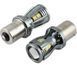 LED автолампа Brevia PowerPro 12/24V W21/5W 14x2835SMD 350Lm 6000K CANbus BAY 15d 2 шт (10303X2) 10303X2 фото 2