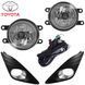 Протитуманні фари Toyota Camry 50 USA 2011-2014 H11 12V 55W з проводкою Комплект (TY-530B Black) 81517 фото