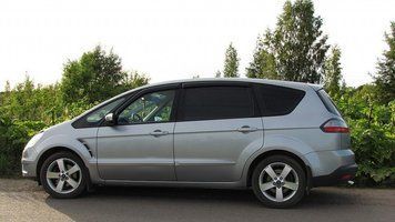 Дефлектори вікон вітровики для Ford S-MAX 2006 F31506 фото