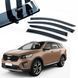 Дефлектори вікон вітровики HIC для Kia Sorento 2015-2020 (K42) K42 фото 1