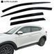 Дефлектори вікон вітровики для Hyundai Tucson 2015-2021 Довгі 4 шт (Auto Clover) 89771 фото