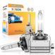 Ксенонова лампа Xenon D1S 5500K ​​35W Super Vision 2 шт (Цоколь Метал) 90868 фото 1