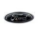 Эмблема Ford черная Хром 150x60 мм пластик металл (на скотче) OEM 1108560 96038 фото 1