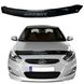 Дефлектор капоту мухобійка для Hyundai Accent Solaris 2010-2011 (Коротка) Voron Glass MH10410 фото 1