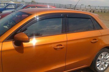 Дефлекторы окон ветровики 5d Audi A1 (8X) 2010-2018 A12212 фото