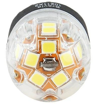 LED автолампа Brevia Spower 12/24V W21/5W 15x2835SMD 330Lm 6000K Оригінал CANbus 2 шт (10211X2) 10211X2 фото