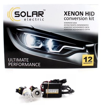 Комплект ксенона Solar H1 6000K 85V 35W P14.5s KET+Ballast 2 шт (4160) 41780 фото