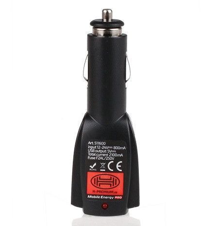 Автомобильное зарядное устройство Heyner 12/24V 2.1A / 2USB Оригинал (511600) 57401 фото