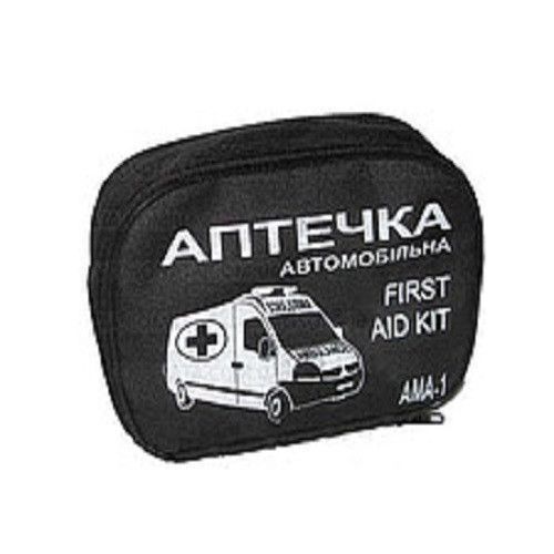 Аптечка автомобильная АМА-1 до 9 человек / Сумка Черная First AID Kit 31373 фото