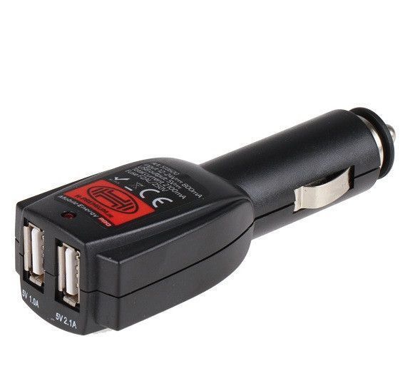 Автомобильное зарядное устройство Heyner 12/24V 2.1A / 2USB Оригинал (511600) 57401 фото