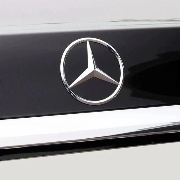 Емблема задня Mercedes-Benz W167 хром 84 мм (на 3 направляючих) OEM A1678171200 95470 фото