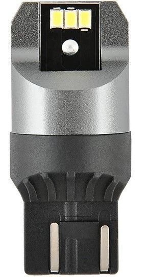 LED автолампа Brevia Power 12/24V T20/5 W21/5W 6x3020SMD 330Lm 6000K CANbus W3x16q 2 шт (10111X2) 10111X2 фото