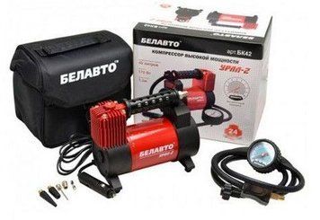 Автомобільний компресор БЕЛАВТО-УРАЛ 2 12v / 14А / 40л / 170Вт / 1.3 м шланг БК42 SFC_39576 фото