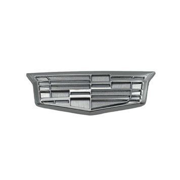 Емблема Cadillac срібло 89х35мм метал (на скотчі) 90611 фото