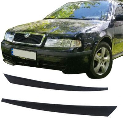 Реснички фар Skoda Octavia A5 2004-2010 Voron Glass RS10003 фото