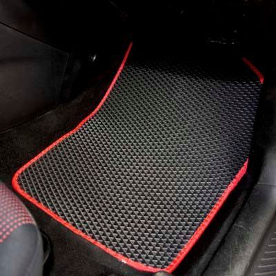 Килимки у салон EVA для Mazda 3 I 2003-2009 SD/HB з підп'ятником Коричневі-Коричневий кант 5 шт 66436 фото