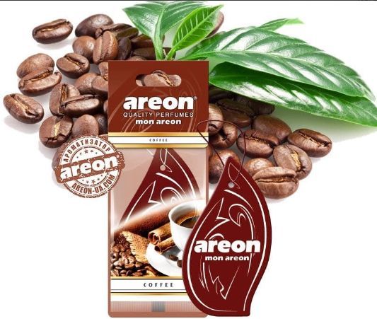 Набір ароматизаторів повітря Areon Coffee Barista S4C_Vanilla Paradise фото