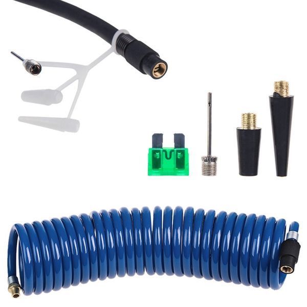 Автомобільний компресор Vitol 150psi 25Amp R15-R18 90л 2 циліндри шланг 1,0+5,0м клеми (K-70) 91312 фото