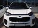 Дефлектор капоту мухобійка для Kia Sportage 2016- 3713 фото 1