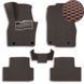 Килимки в салон 3D EVA для Mazda CX 50 2023- з підп'ятником Коричневі 5 шт 66934 фото